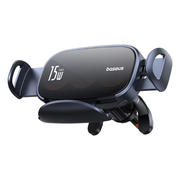 404389_oryg Baseus LightChaser Series Triple-Coil Wireless Charging Electric Car Mount Cluster Black