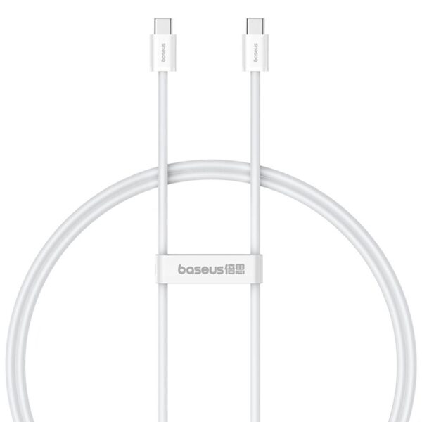 Baseus Superior Series 2 Fast Charging Data Cable Type-C to Type-C 30W 1m Moon White