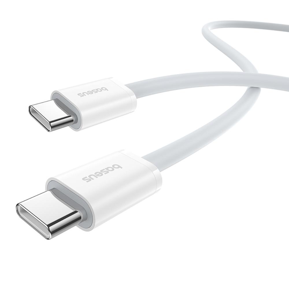 404492_oryg Baseus Superior Series 2 Fast Charging Data Cable Type-C to Type-C 30W 2m Moon White
