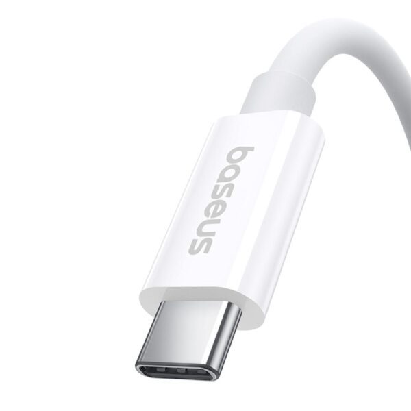 Baseus Superior Series 2 Fast Charging Data Cable Type-C to Type-C 100W 1m Moon White