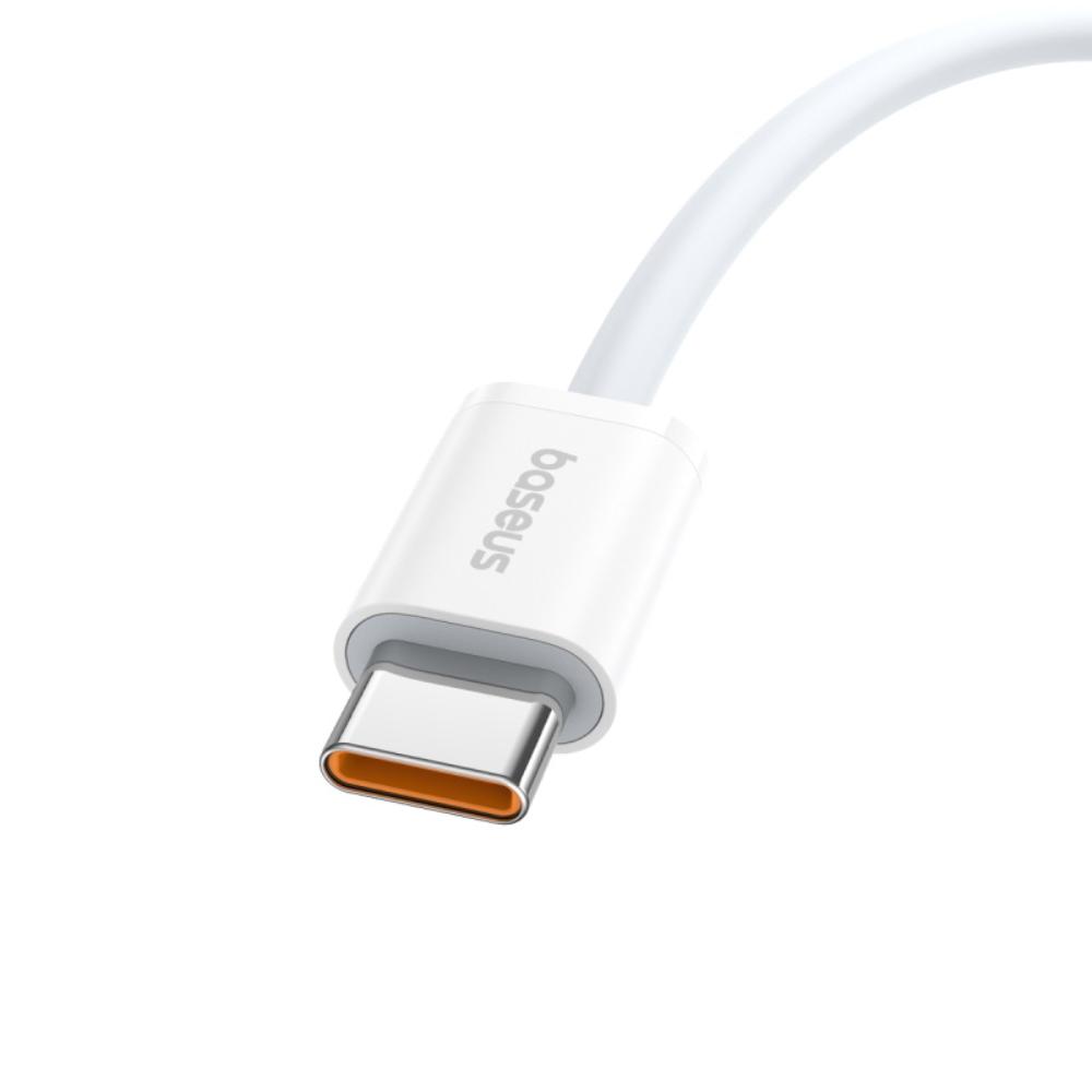 404511_oryg Baseus Superior Series 2 Fast Charging Data Cable Type-C to Type-C 100W 2m Moon White