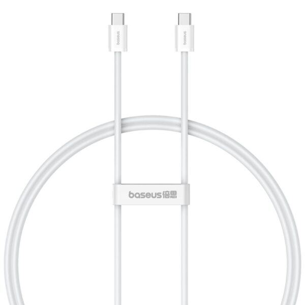404513_oryg Baseus Superior Series 2 Fast Charging Data Cable Type-C to Type-C 100W 2m Moon White