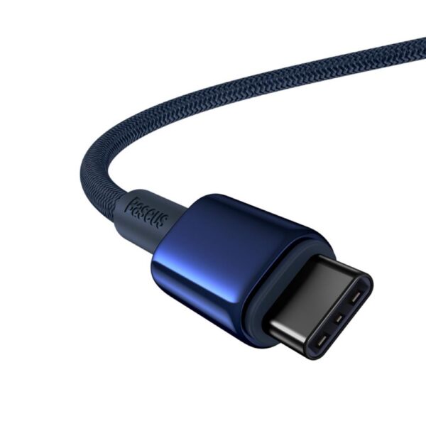 Baseus Tungsten Gold Fast Charging Data Cable Type-C to Type-C 100W 2m Deepsea Blue
