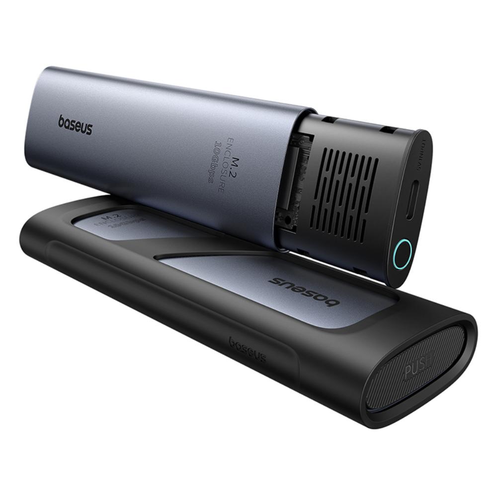 Baseus FlyJoy Series SSD Enclosure (M.2 NVMe) Space Grey