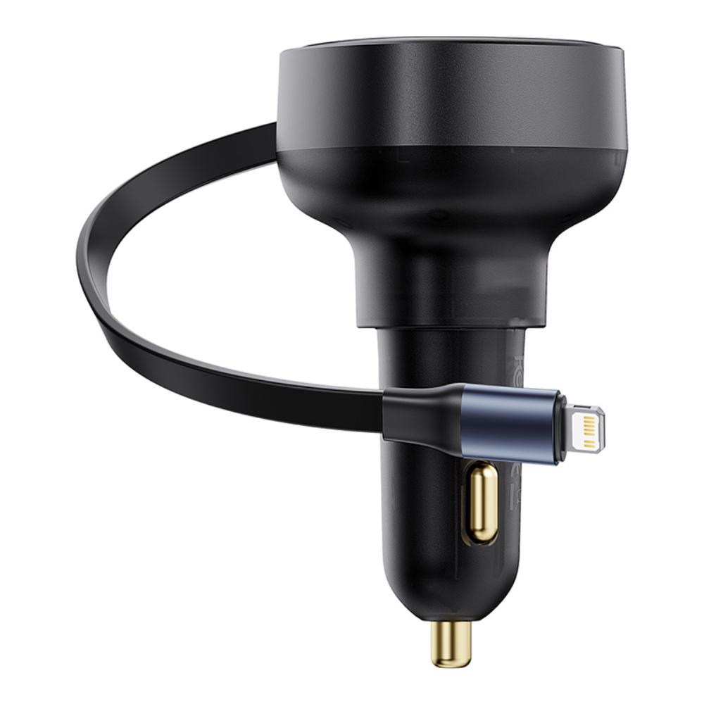 404565_oryg Baseus Enjoyment Pro Car Charger PD car charger 1x USB-C port 55W with cable black