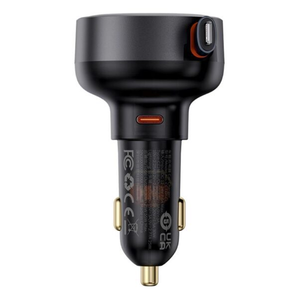 404567_oryg Baseus Enjoyment Pro Car Charger PD car charger 1x USB-C port 55W with cable black