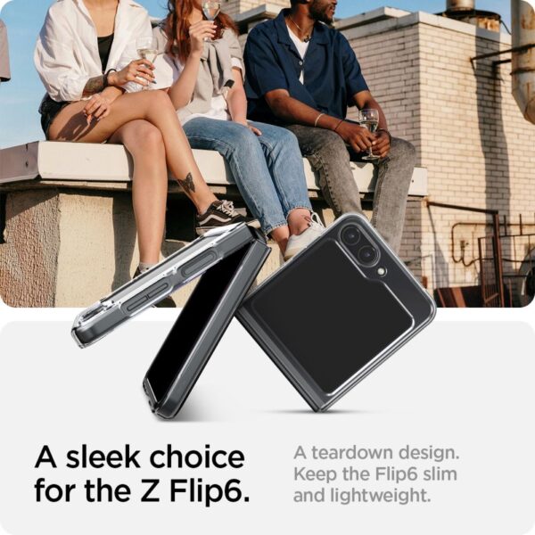 405299_oryg Spigen AirSkin Galaxy Z Flip 6 / 7 FE crystal clear