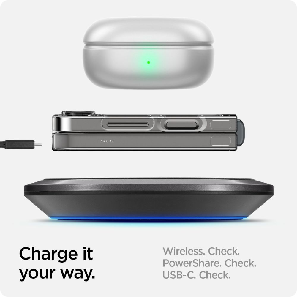 405302_oryg Spigen AirSkin Galaxy Z Flip 6 / 7 FE crystal clear