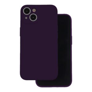 Silicon case for iPhone 16 Plus 6,7" plum