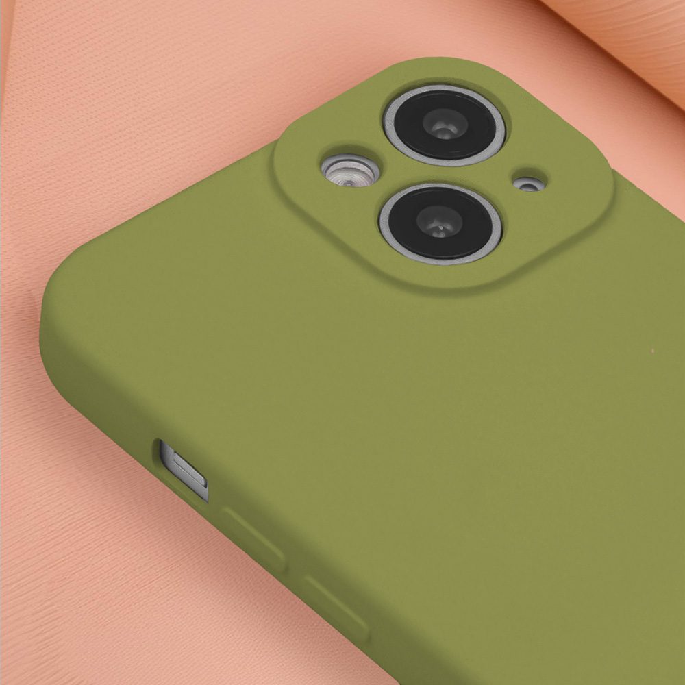 405579_oryg Silicon case for Xiaomi Redmi A3 4G (Global) olive