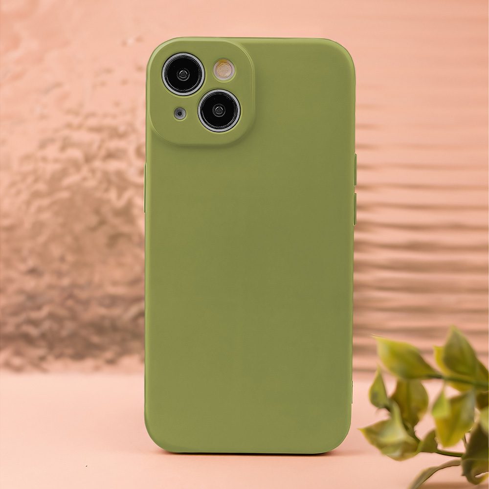 405581_oryg Silicon case for Xiaomi Redmi A3 4G (Global) olive