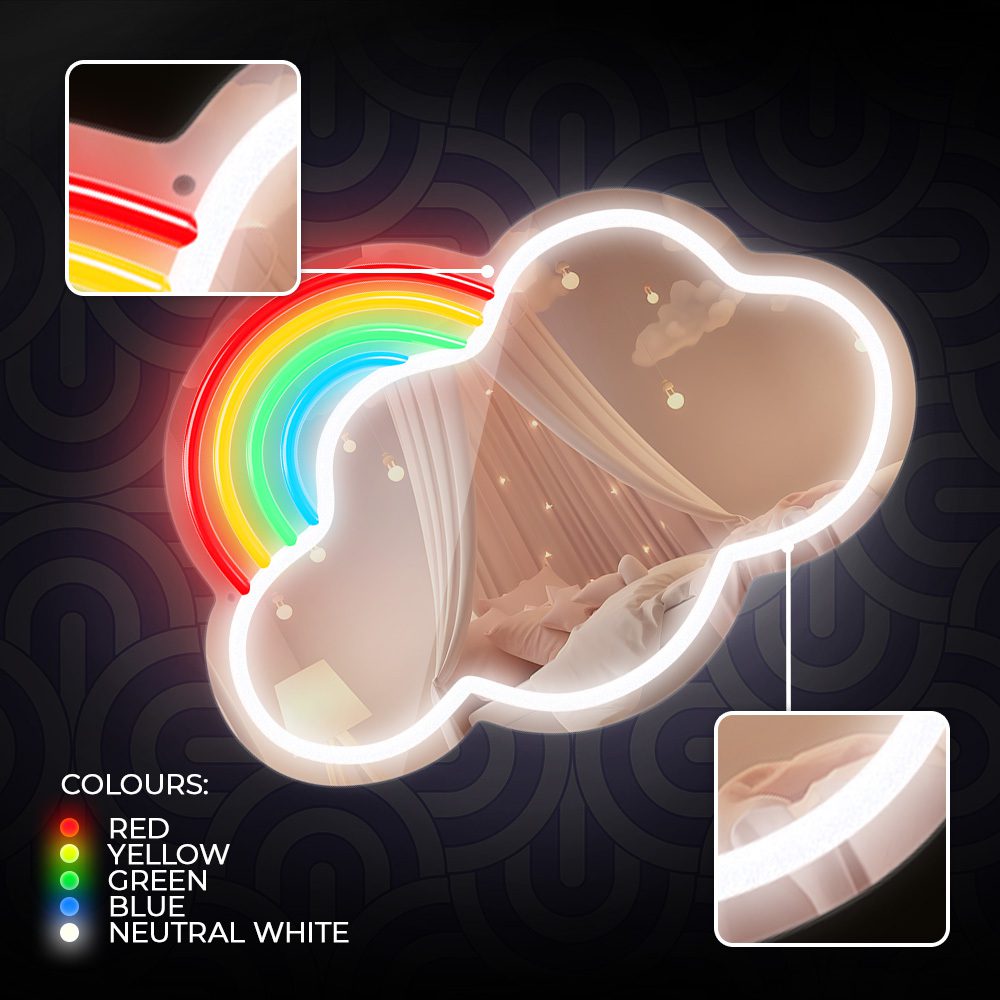 405653_oryg Neon MIRROR LED CLOUD multicolor FMNE05 Forever Light