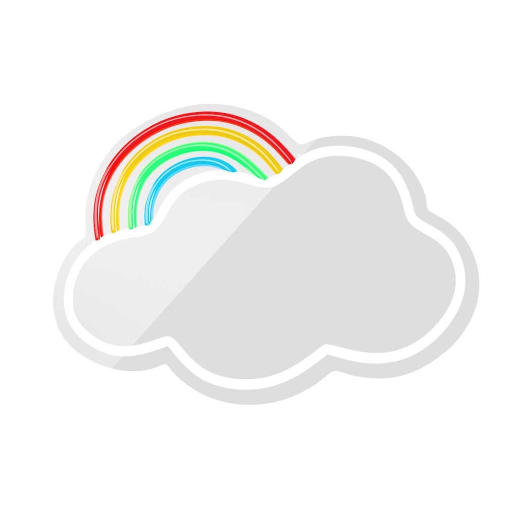 405656_oryg Neon MIRROR LED CLOUD multicolor FMNE05 Forever Light