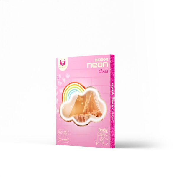 Neon MIRROR LED CLOUD multicolor FMNE05 Forever Light