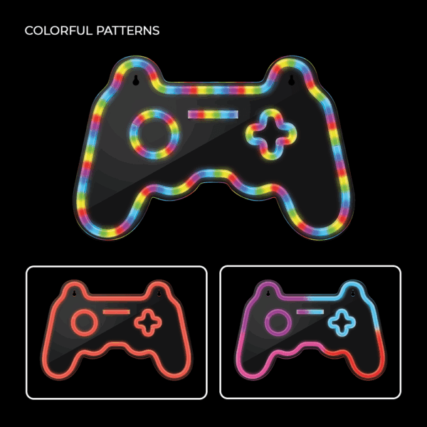 Neon LED RGB GAMEPAD FLRNE04 + RC Forever Light