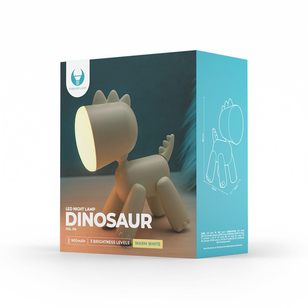 407048_oryg LED Night Lamp DINOSAUR FNL-08 Forever Light