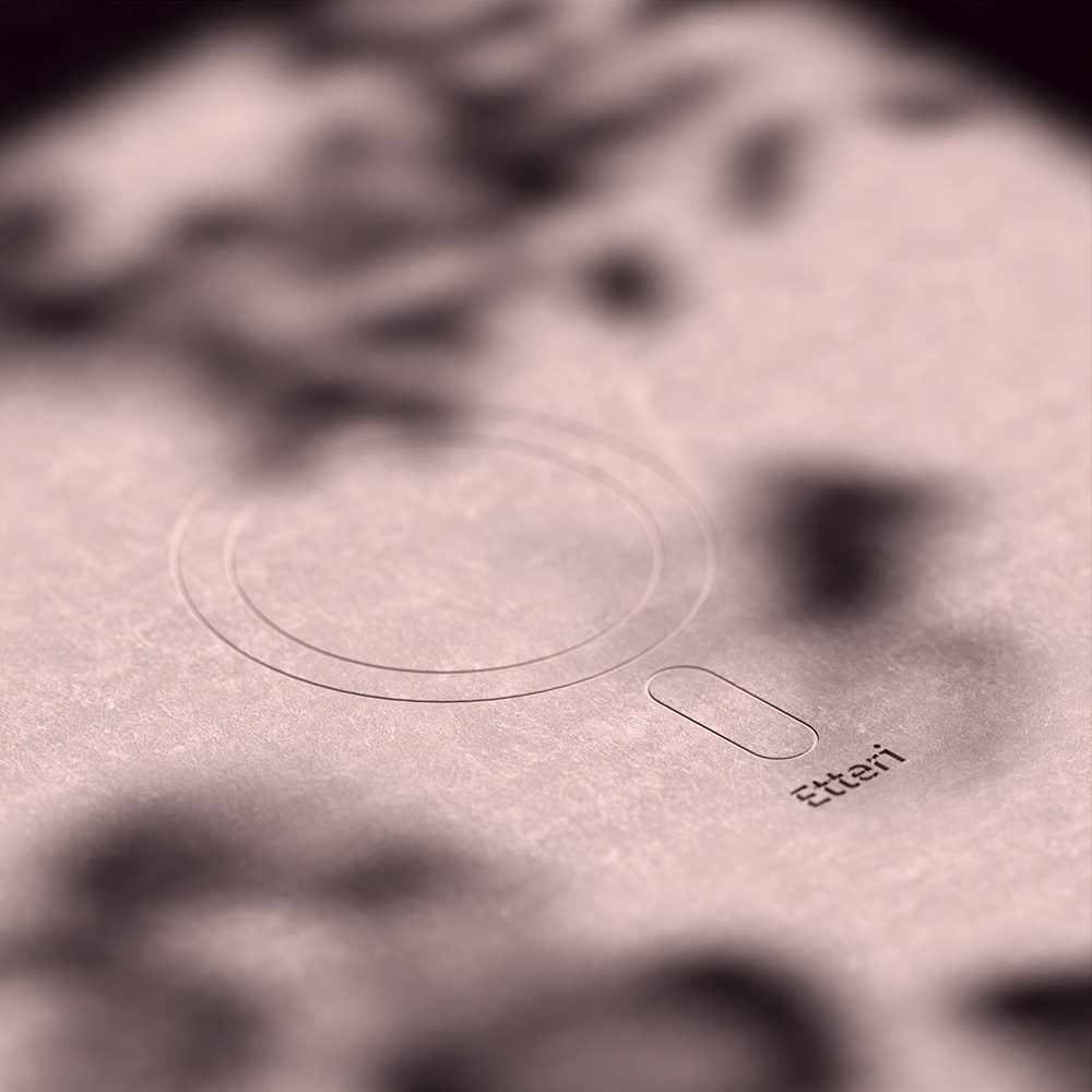 Etteri Silicone Mag case for iPhone 16 Plus 6,7" light pink