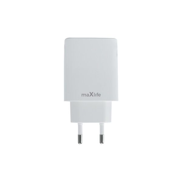 Maxlife MXTC-10-20C PD QC charger 1x USB-C 20W white