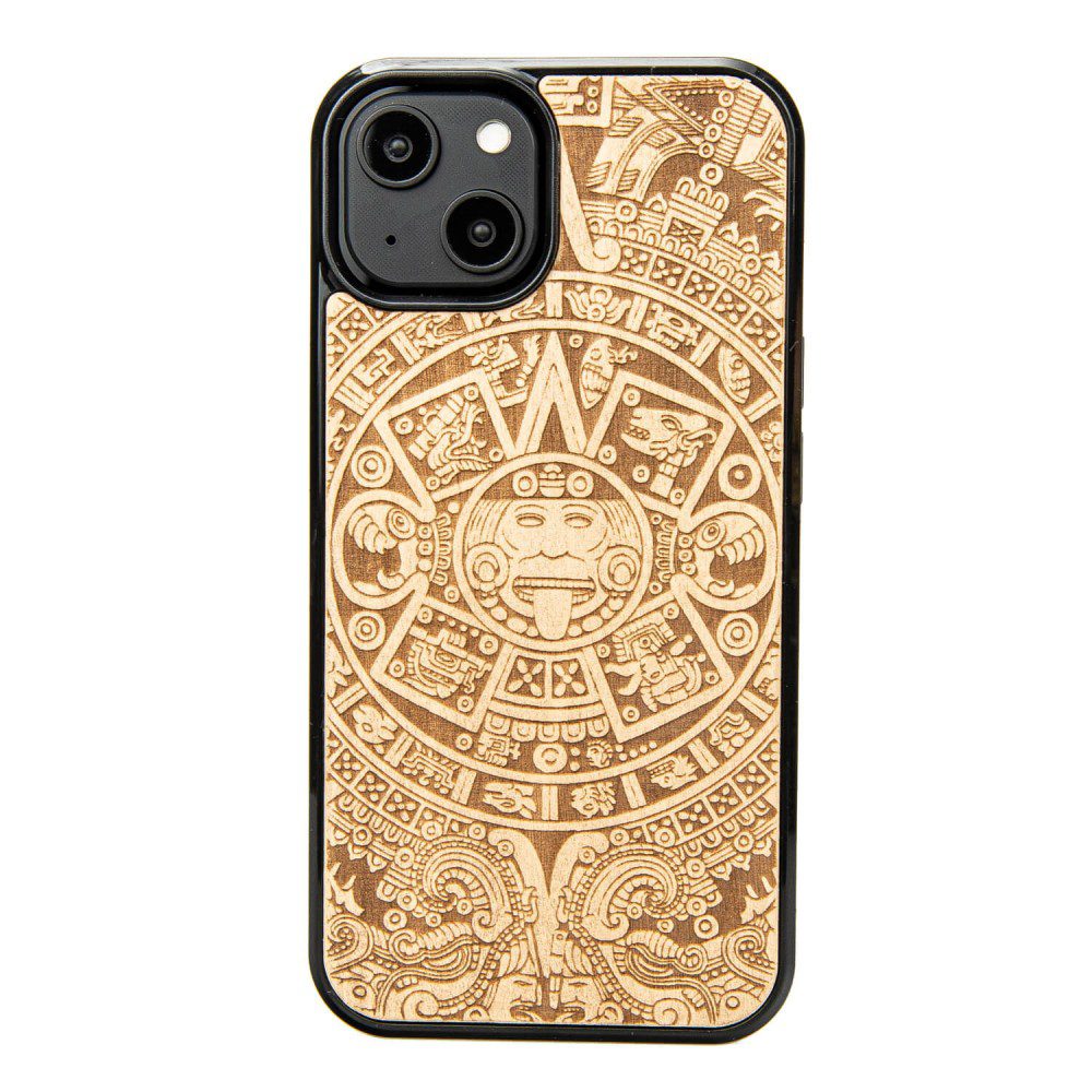 408007_oryg Bewood case for iPhone 15 6,1" Aztec Calendar Aniegre