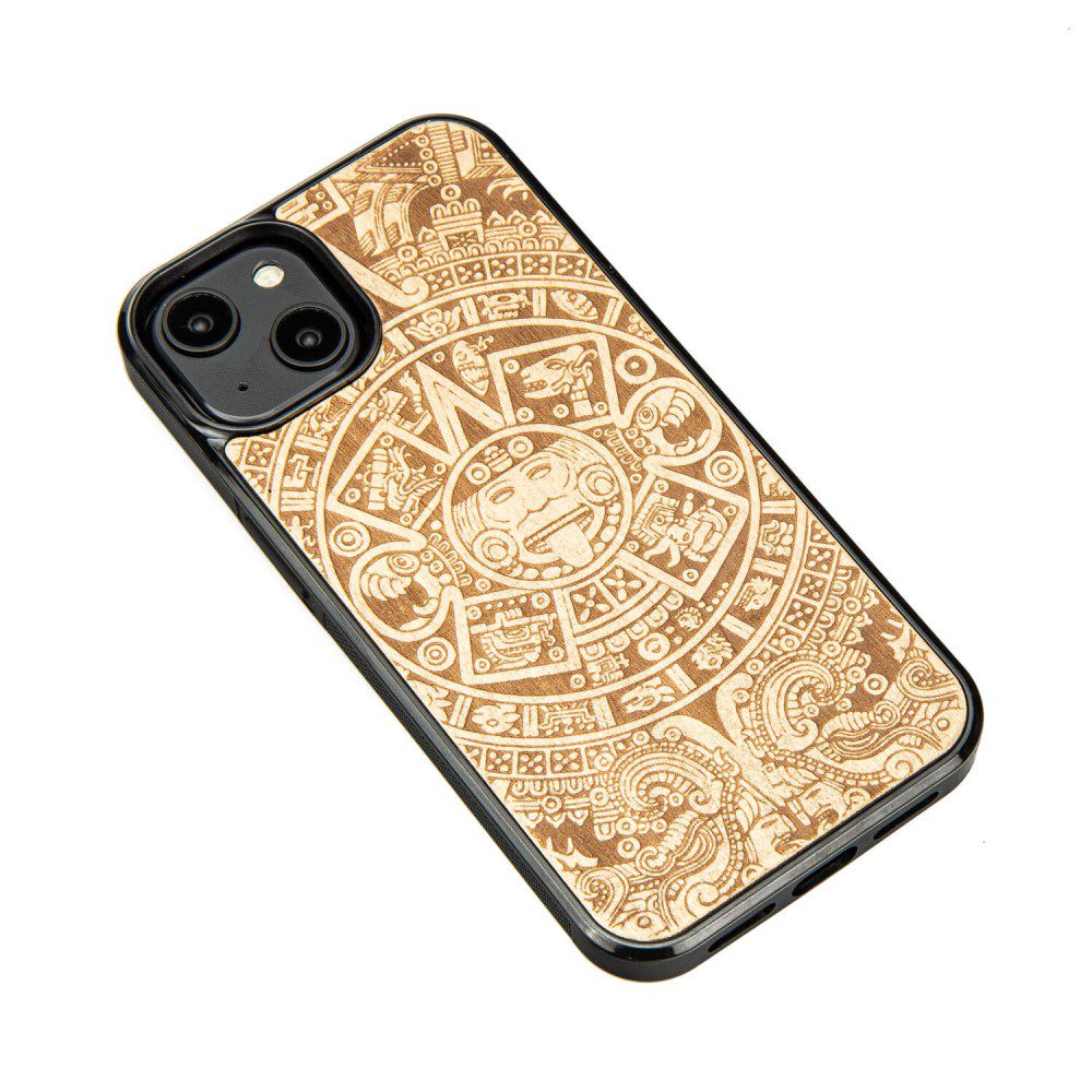 408008_oryg Bewood case for iPhone 15 6,1" Aztec Calendar Aniegre