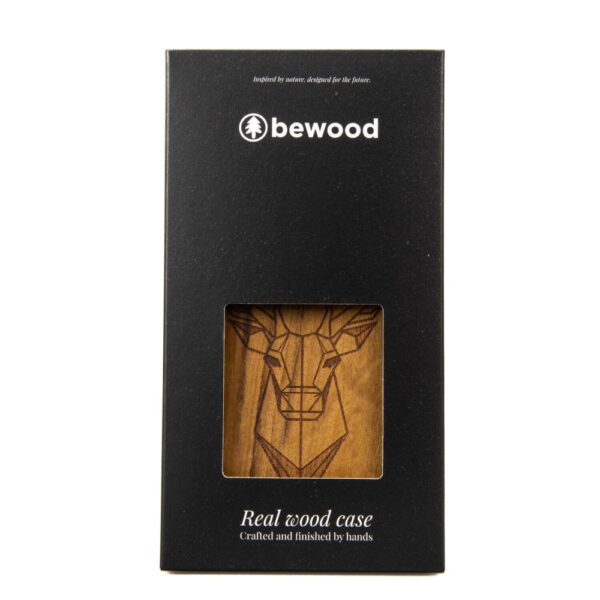 Bewood case for iPhone 15 Plus 6,7" Deer Imbuia