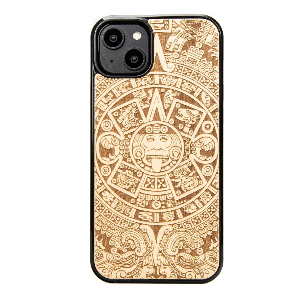408042_oryg Bewood case for iPhone 15 Plus 6,7" Aztec Calendar Aniegre