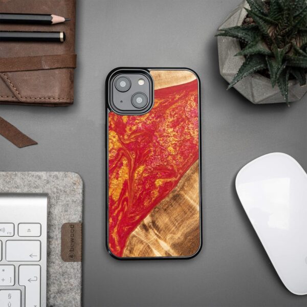 408153_oryg Bewood Unique case for iPhone 15 6,1" Neons Paris