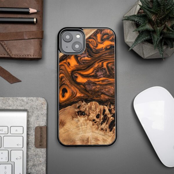 408226_oryg Bewood Unique case for iPhone 15 Plus 6,7" Orange