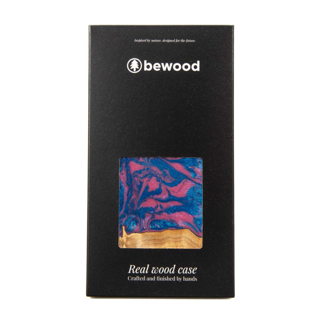 408239_oryg Bewood Unique case for iPhone 15 Plus 6,7" Neons Vegas