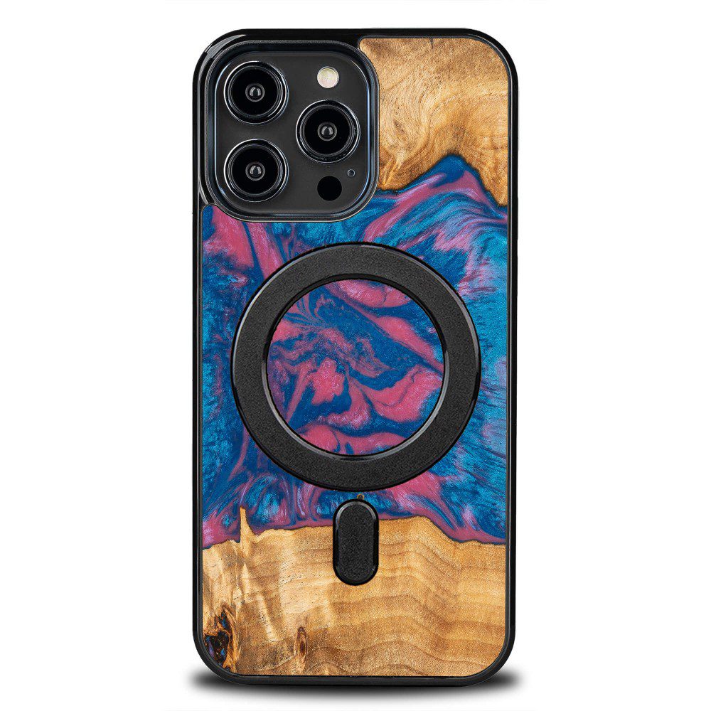 408456_oryg Bewood Unique case for iPhone 15 Pro Max 6,7" Neons Vegas with MagSafe