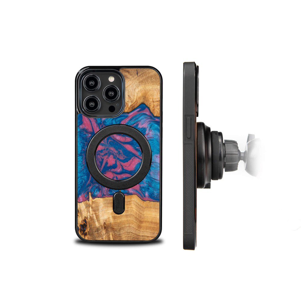 408457_oryg Bewood Unique case for iPhone 15 Pro Max 6,7" Neons Vegas with MagSafe