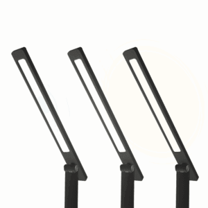 LED desk Lamp 10W, 3000/4500/6000K, induction charging, touch control, dimmer, black,  LTC