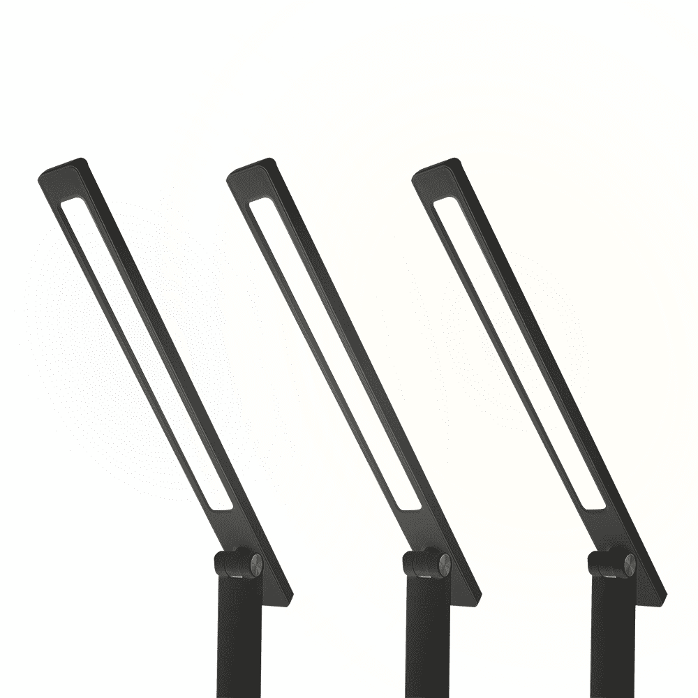 408515_oryg LED desk Lamp 10W, 3000/4500/6000K, induction charging, touch control, dimmer, black, LTC