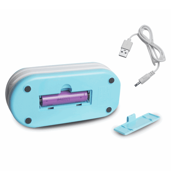 Collapsable LED desk Lamp 10W, 3000/4500/6000K, 1200mAh, blue, LTC