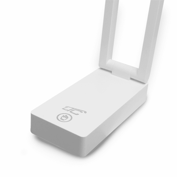 Collapsable LED desk Lamp 10W, 3000/4500/6000K, touch control, 1200mAh, white, LTC