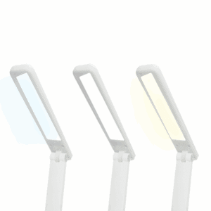 LED desk Lamp 3W, 3000/4500/6000K, adjustable, 1200mAh, white,  LTC