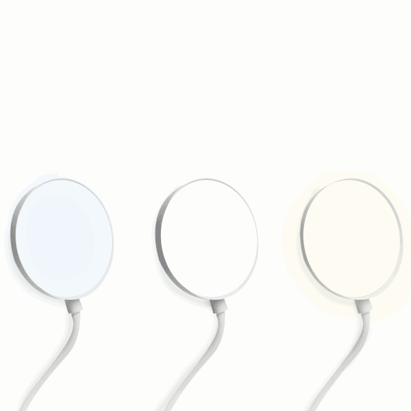 Wireless LED desk Lamp 6W, 3000/4500/6000K, touch control, 3000mAh, white, LTC