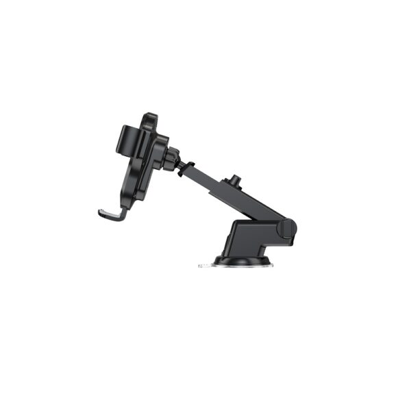 408593_oryg Devia car holder EA497 with wireless inductive charger black 15W with suction cup