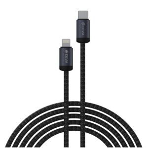 Devia cable Gracious EC645 PD USB-C - Lightning 1,0 m 27W 3A black