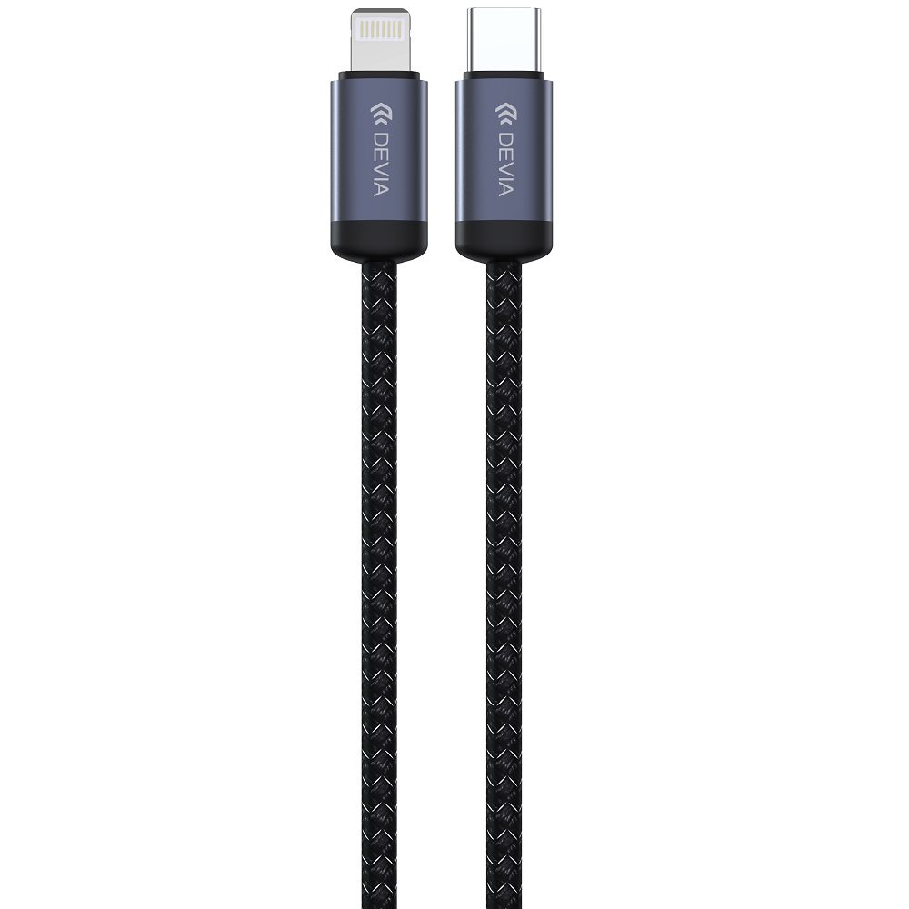 Devia cable Gracious EC645 PD USB-C - Lightning 1,0 m 27W 3A black