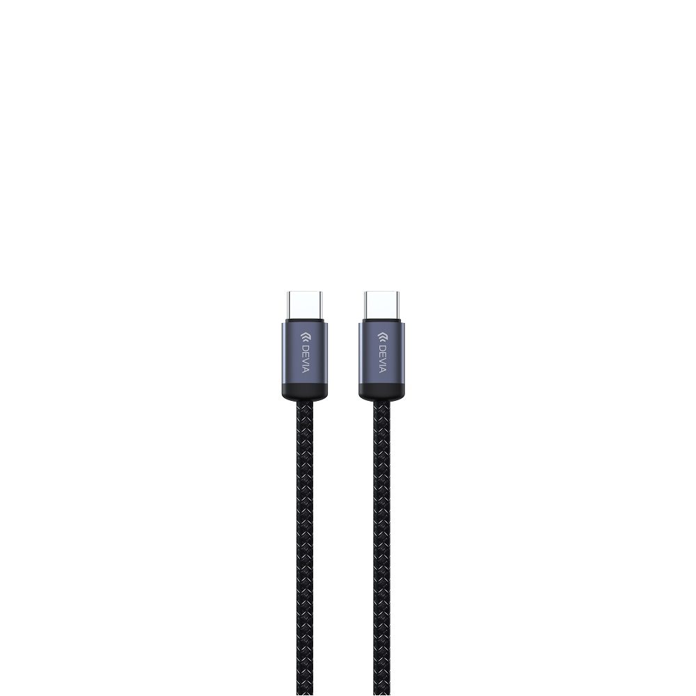 Devia cable Gracious EC646 PD USB-C - USB-C 1,0 m 60W 3A black