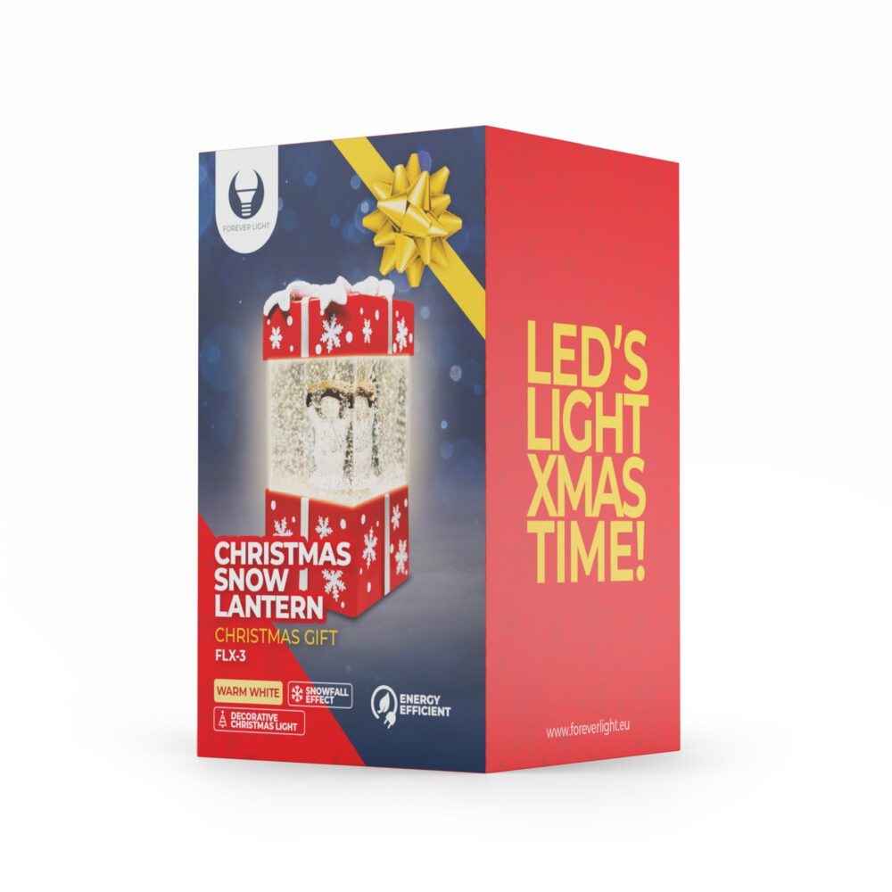 409425_oryg Christmas Snow Globe Lantern GIFT FLX-3 Forever Light