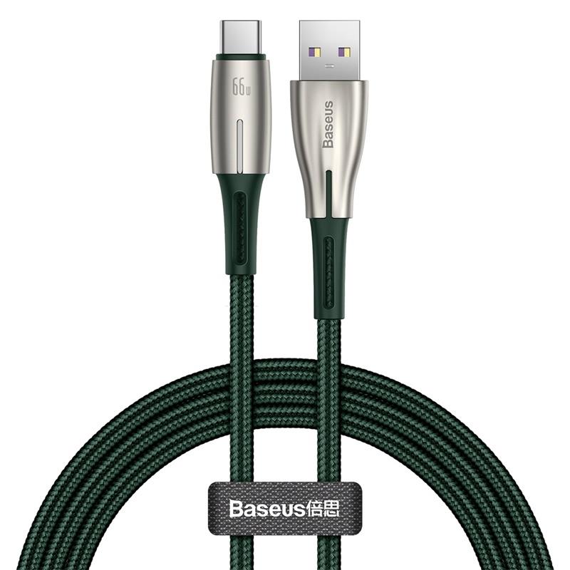 Baseus cable Cafule Metal USB - USB-C 0,25m black 66W