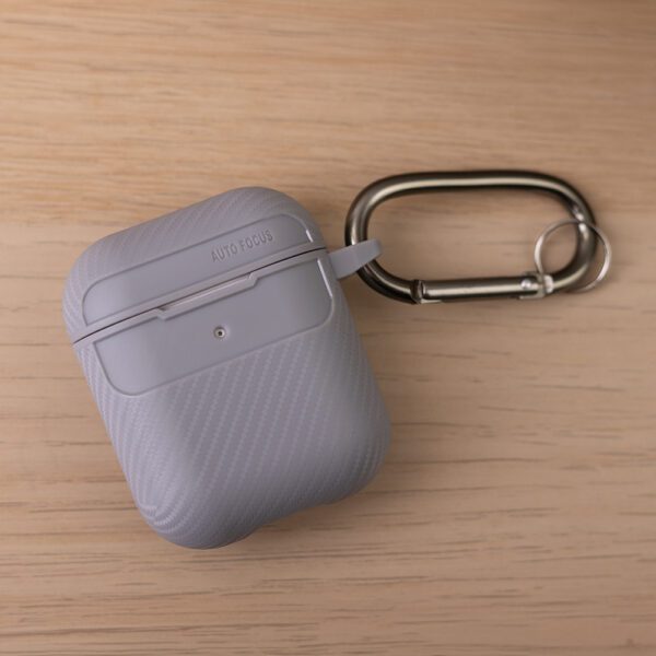 409575_oryg Carbon case for Airpods / Airpods 2 grey