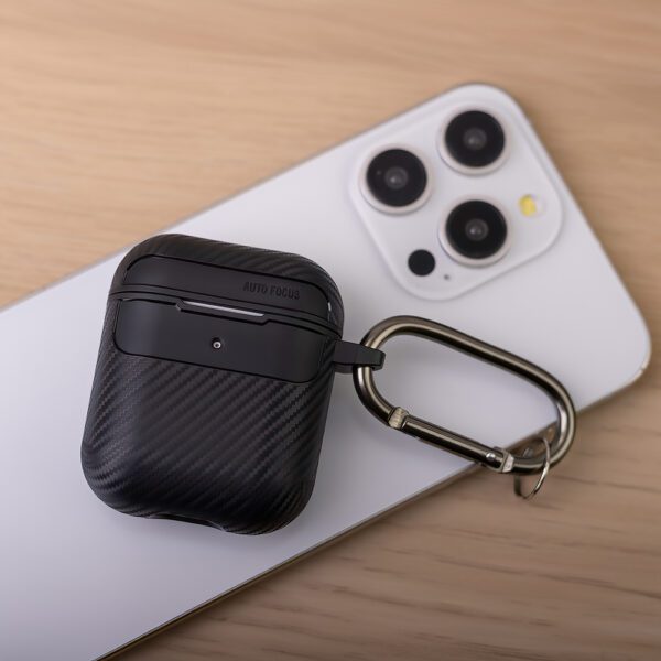 409588_oryg Carbon case for Airpods / Airpods 2 black