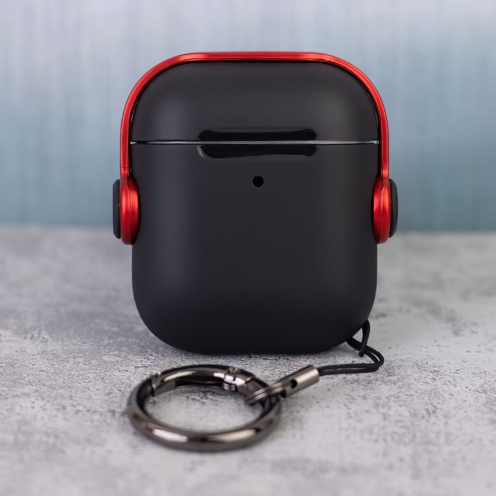 409615_oryg Case for Airpods / Airpods 2 Headset red