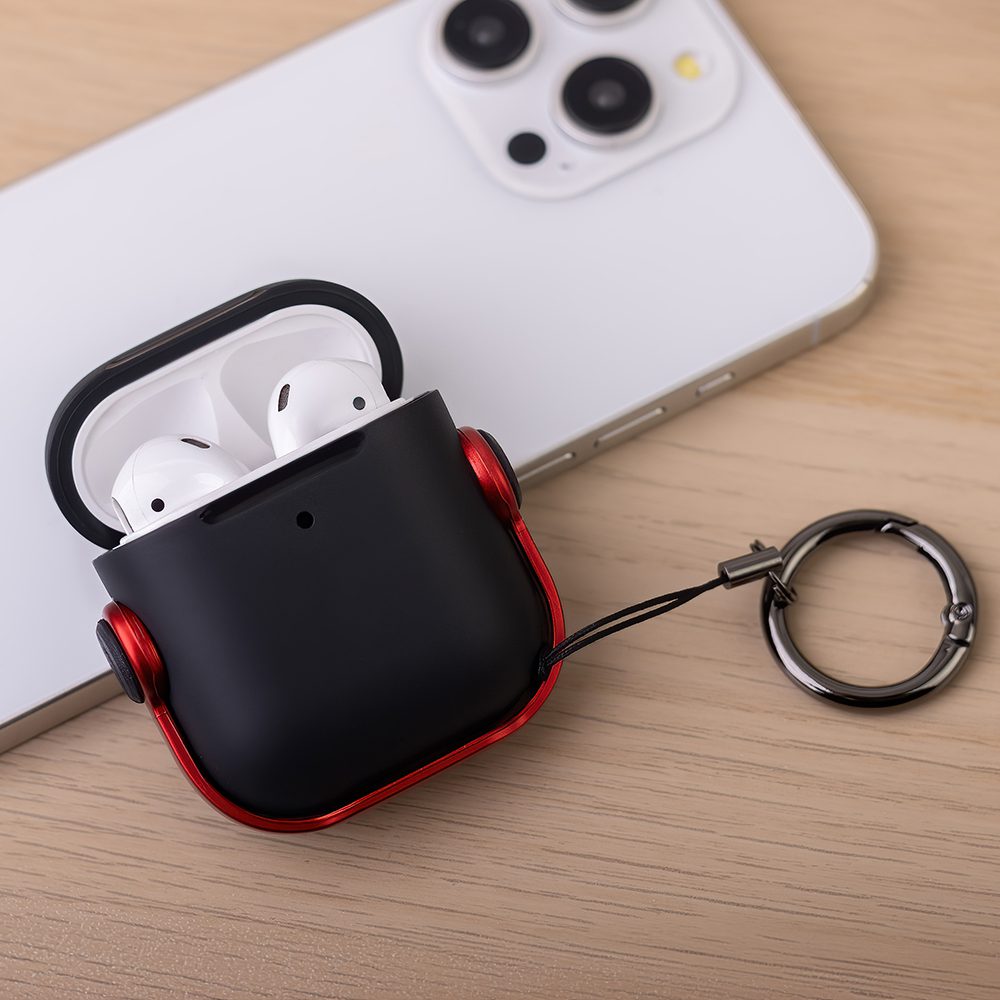 409617_oryg Case for Airpods / Airpods 2 Headset red
