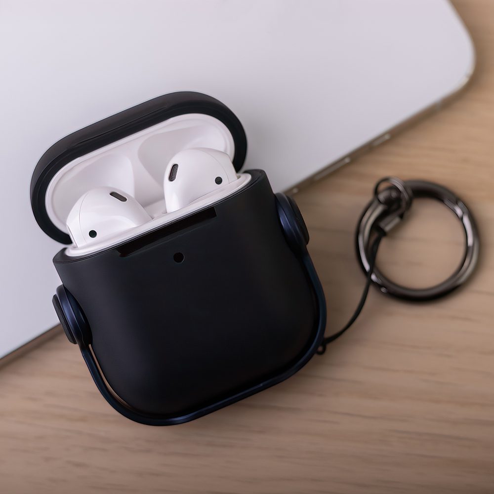 409621_oryg Case for Airpods / Airpods 2 Headset navy blue
