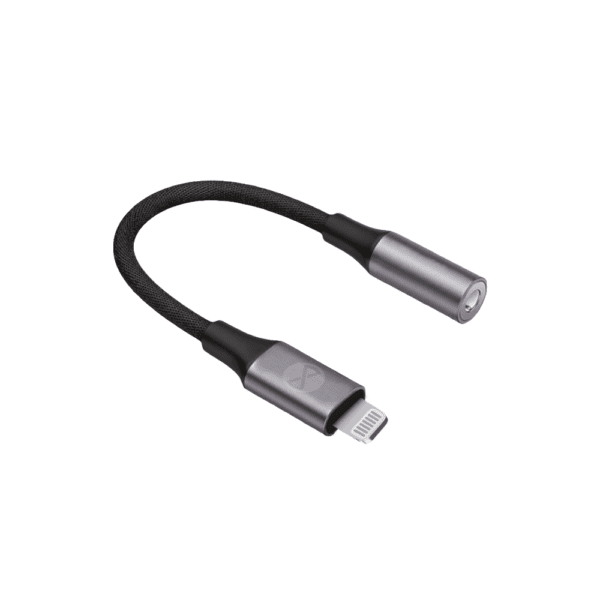Forever adapter audio AJL-01 jack 3,5 mm - Lightning black