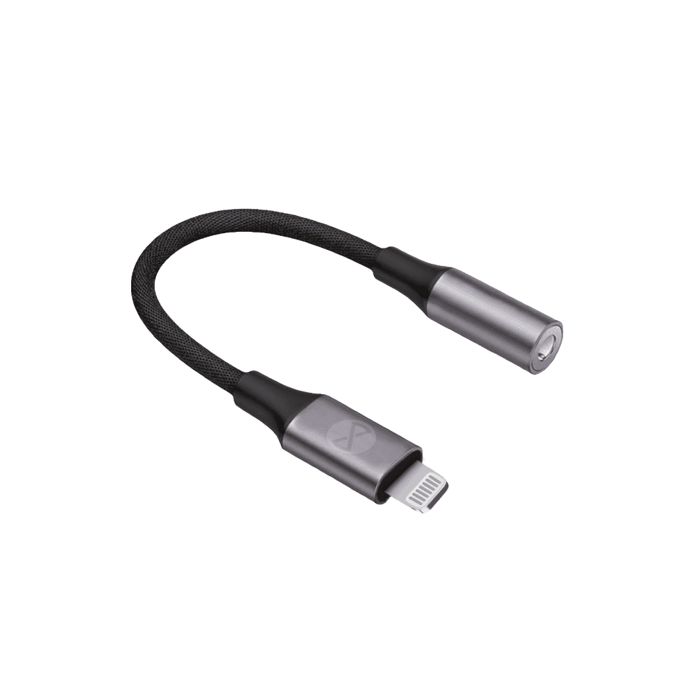 Forever adapter audio AJL-01 jack 3,5 mm - Lightning black